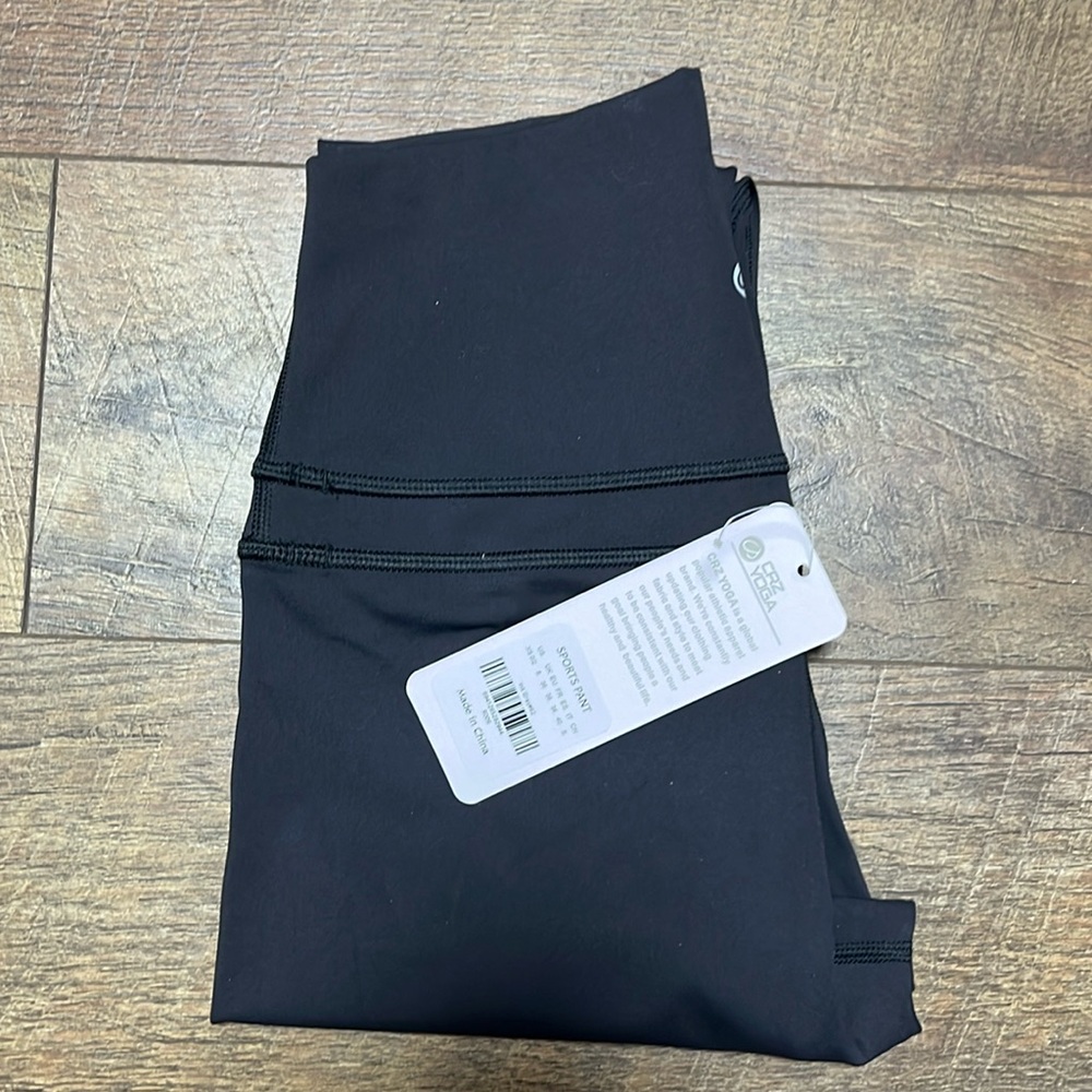 CRZ YOGA Nakedfeel 25” double seamed leggings Ink Gray